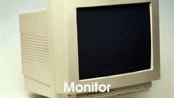 Monitor - parts of computer in hindi