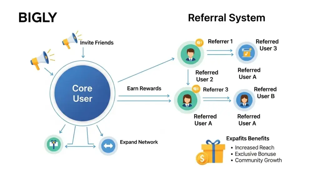 Bigly referral code से पैसे कमाने का तरीका