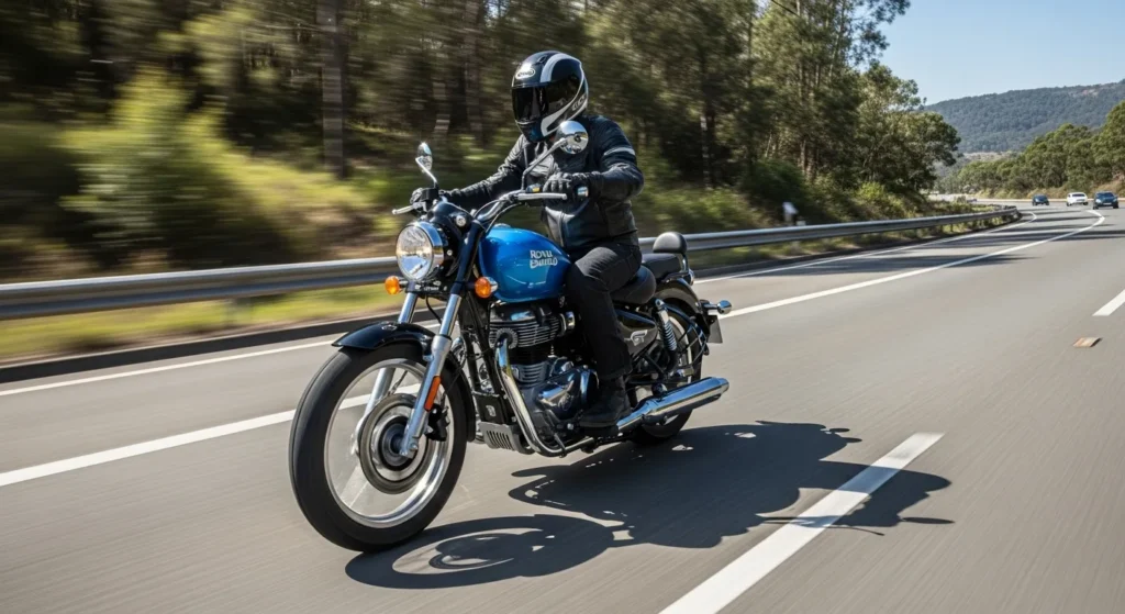 Meteor 350 engine performance and ride on road