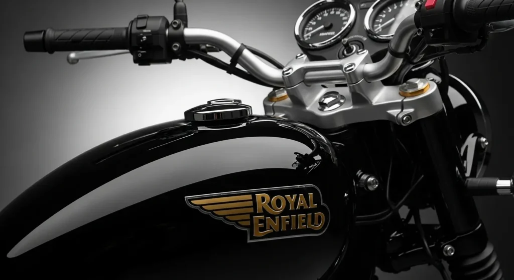 Meteor 350 styling close-up