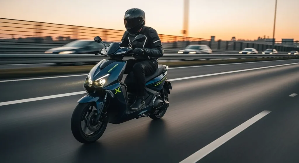 Ola Roadster X performance ride on highway