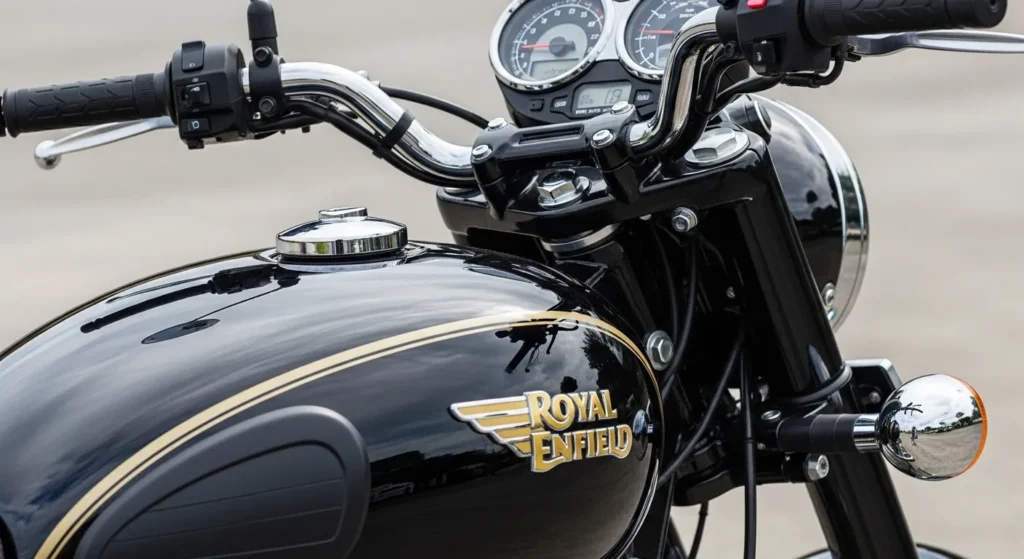 Royal Enfield 350cc motorcycle details