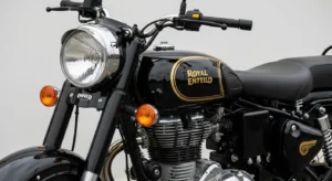 Royal Enfield Bullet 350 का क्लोज़-अप