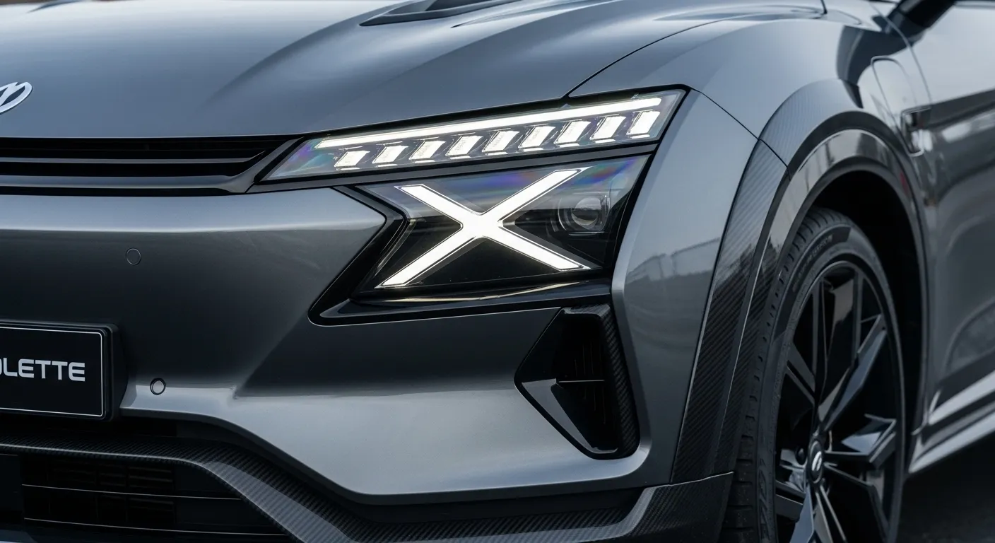 Ultraviolette X47 design close-up with dashcam feature