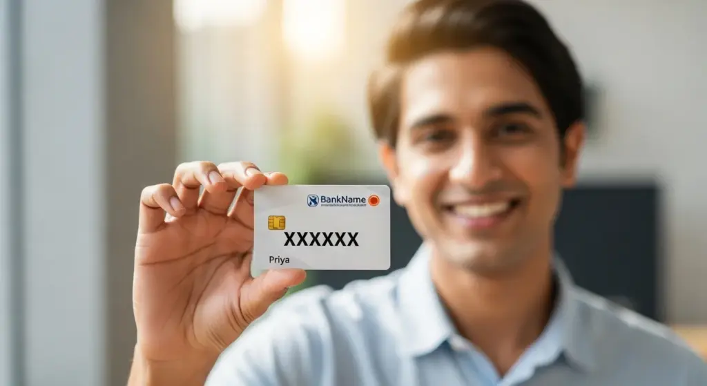 Person feeling accomplished after opening SBI Zero Balance Account