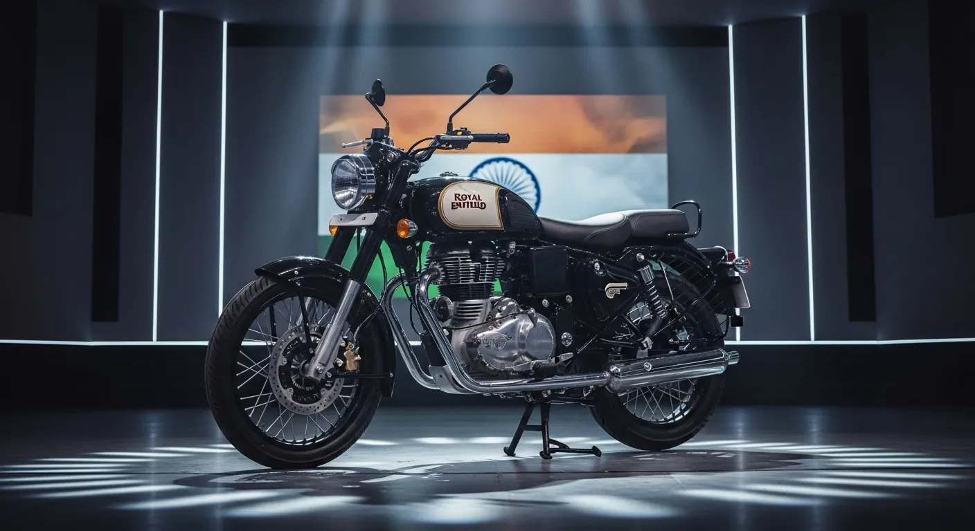 Royal Enfield Guerrilla 450 showcased at India launch