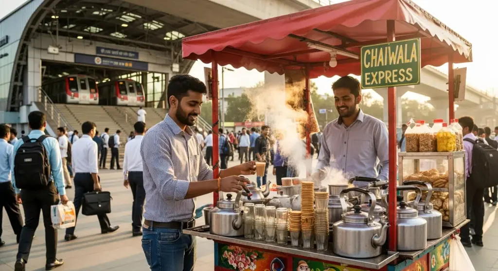 Urban Tea Stall Business by youth.
